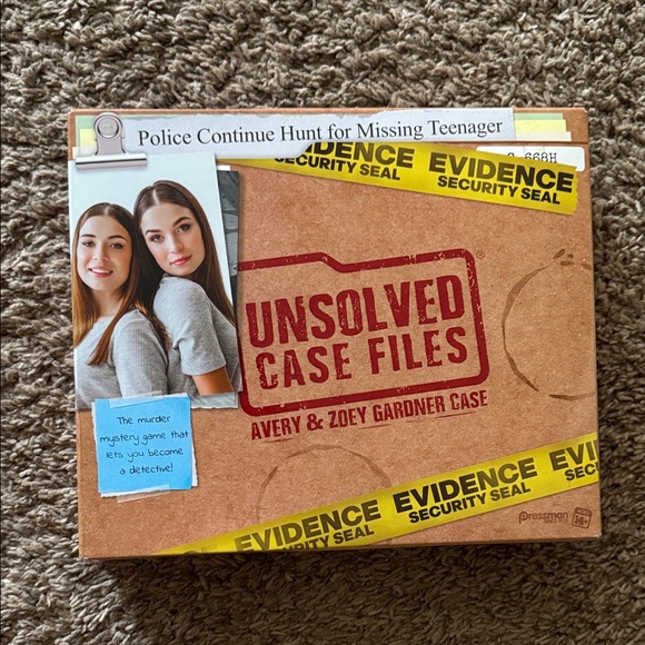 Games Unsolved Case Files Mystery Game Poshmark